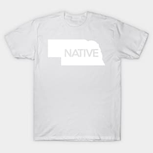 Nebraska Native NE T-Shirt